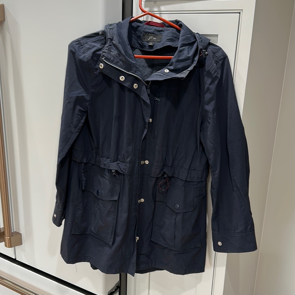 J.Crew women’s rain jacket size small